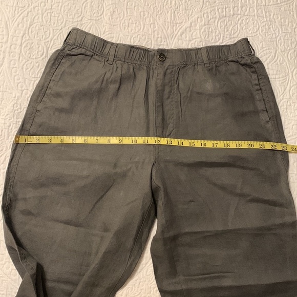 28 Palms Relaxed Women Linen Pants - Picture 13 of 14